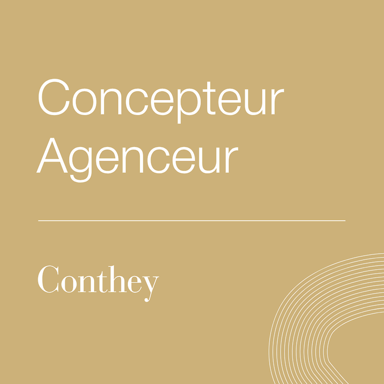 Offres concepteur-agenceur-Conthey Offres concepteur-agenceur-Conthey